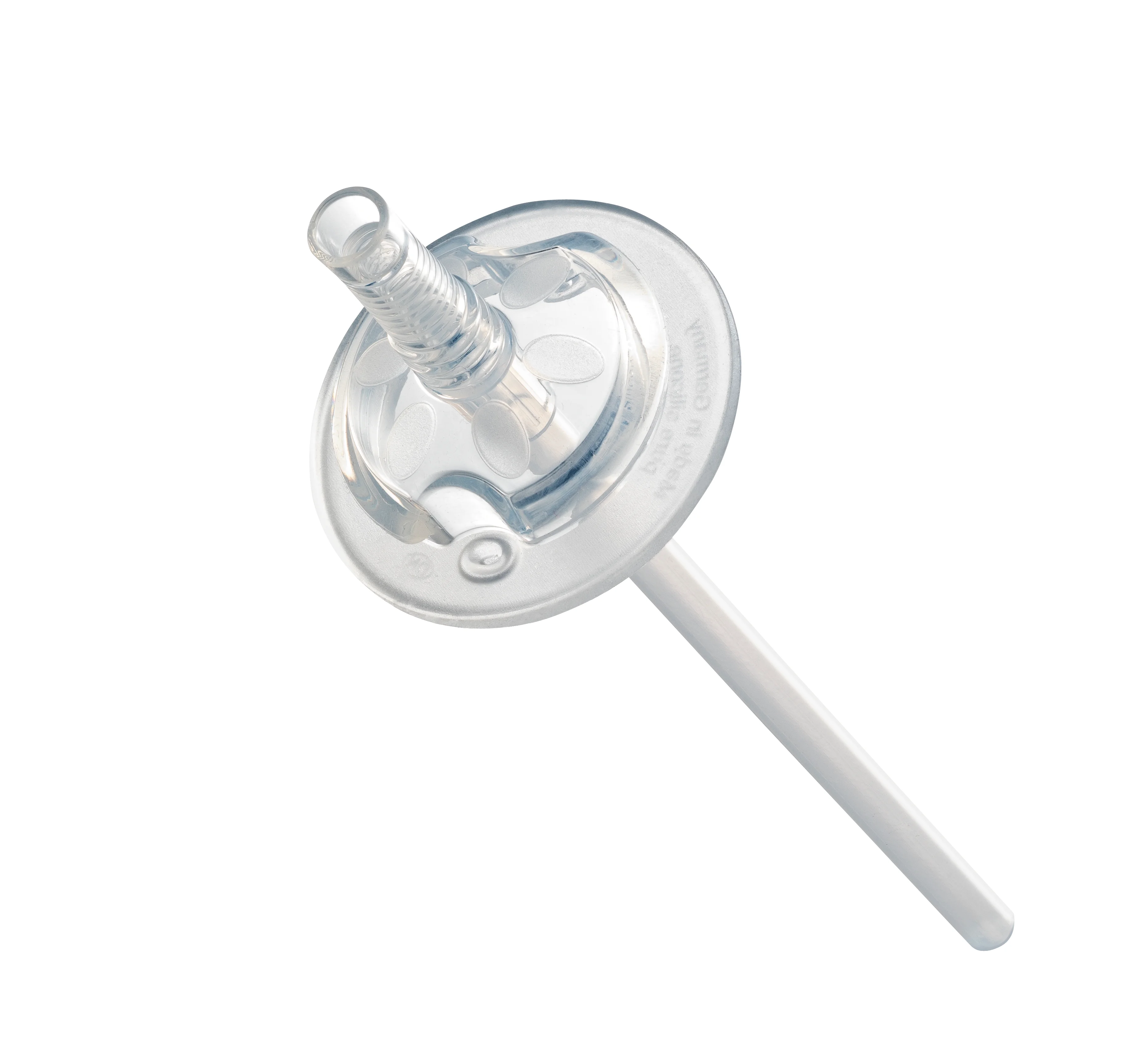nip Straw cup láhev s brčkem PP, 330ml, holka