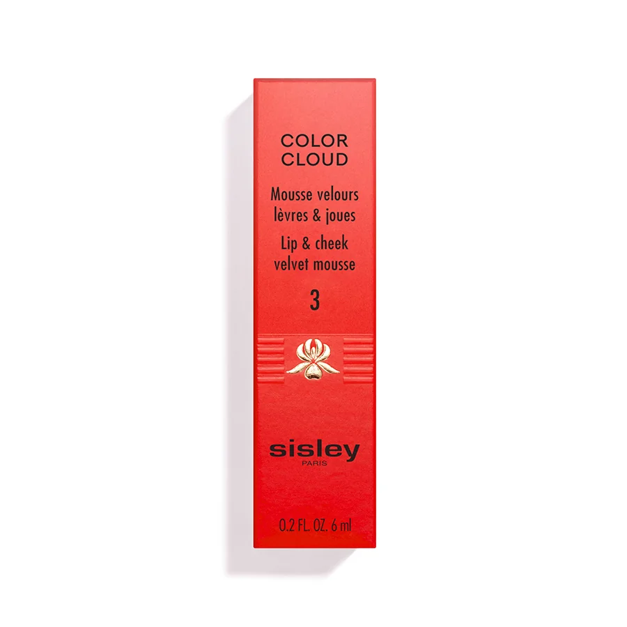 Sisley Color Cloud 3 Berry sametová pěna na rty a tváře 6,5 ml