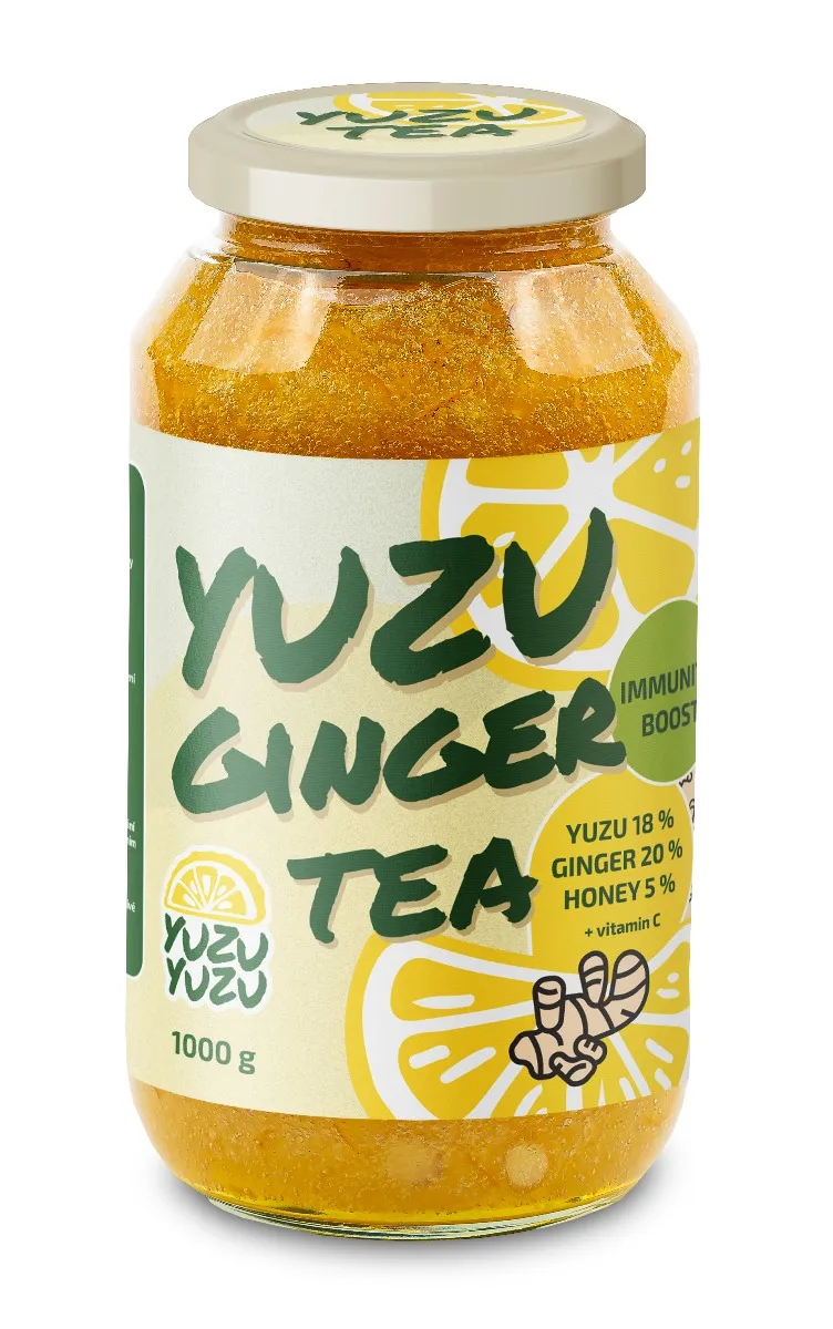 Zdravý Yuzu Ginger Tea