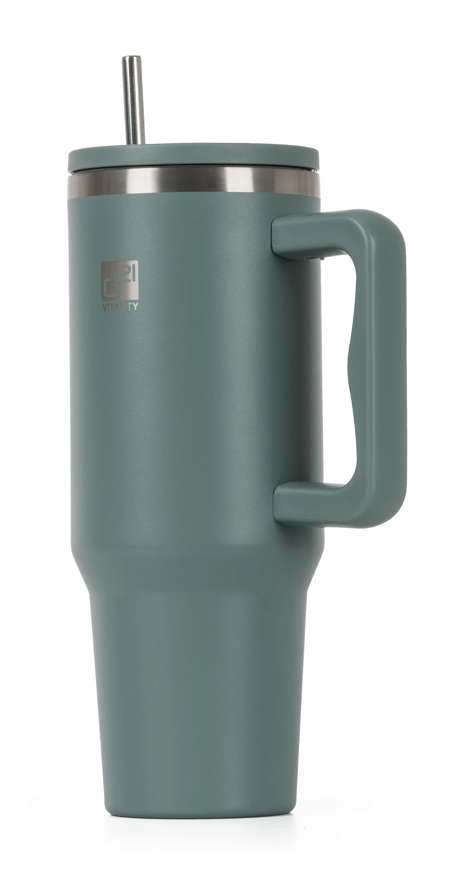 G21 Termohrnek FlowCup 1200 ml eukalyptově zelený
