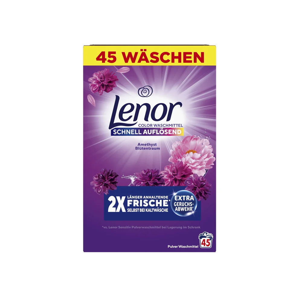 Lenor Color Ametyst prací prášek 2,25 kg 45 praní