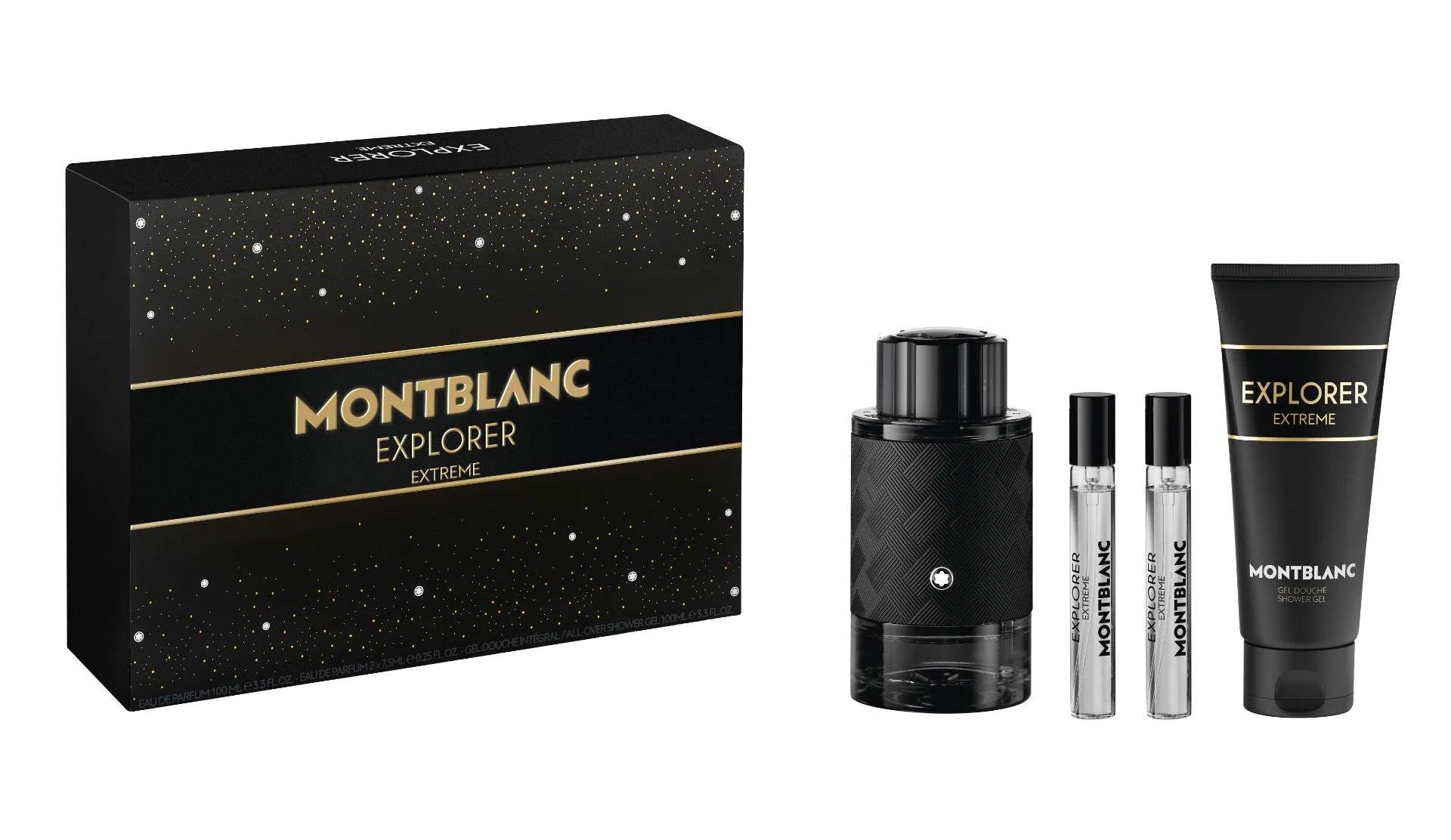 MONTBLANC EXPLORER dárkový set pro muže 4 ks