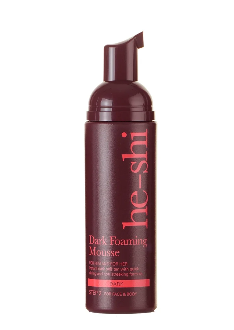 he-shi Dark Foaming Mousse samoopalovací pěna 150 ml
