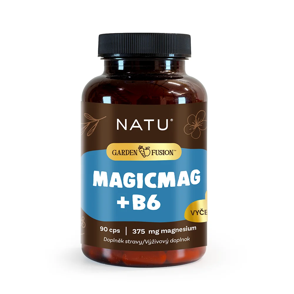 NATU Garden Fusion MagicMag + B6 90 kapslí