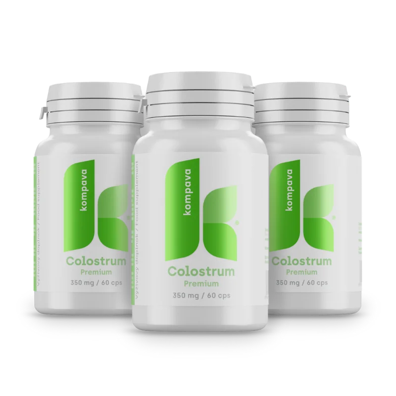 KOMPAVA Premium Colostrum 350mg/60kps