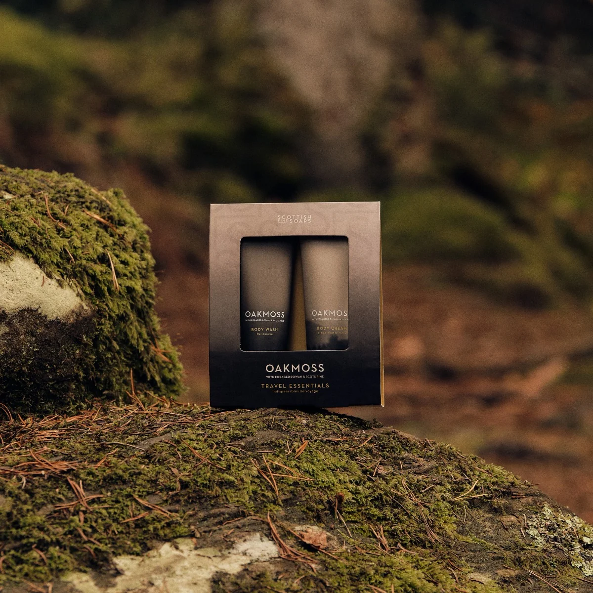Scottish Fine Soaps Oakmoss Sada péče o tělo 2 ks