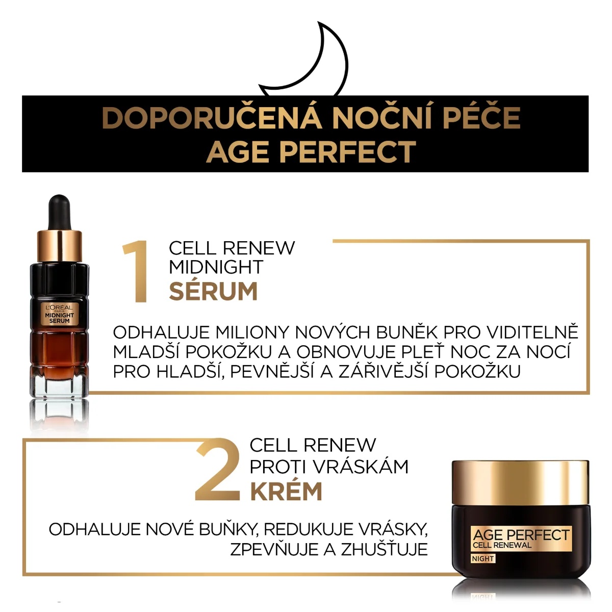 Loréal Paris Age Perfect Cell Renew Midnight Sérum 30 ml