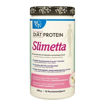 Nutristar Diät Protein SLIMETTA nápoj 500 g vanilka