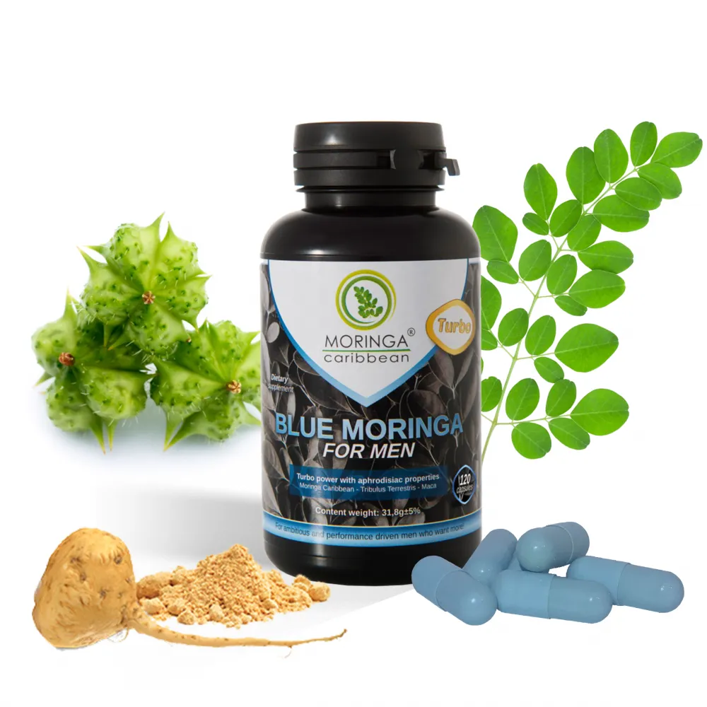 Moringa Blue Moringa for men Turbo 120 kapslí