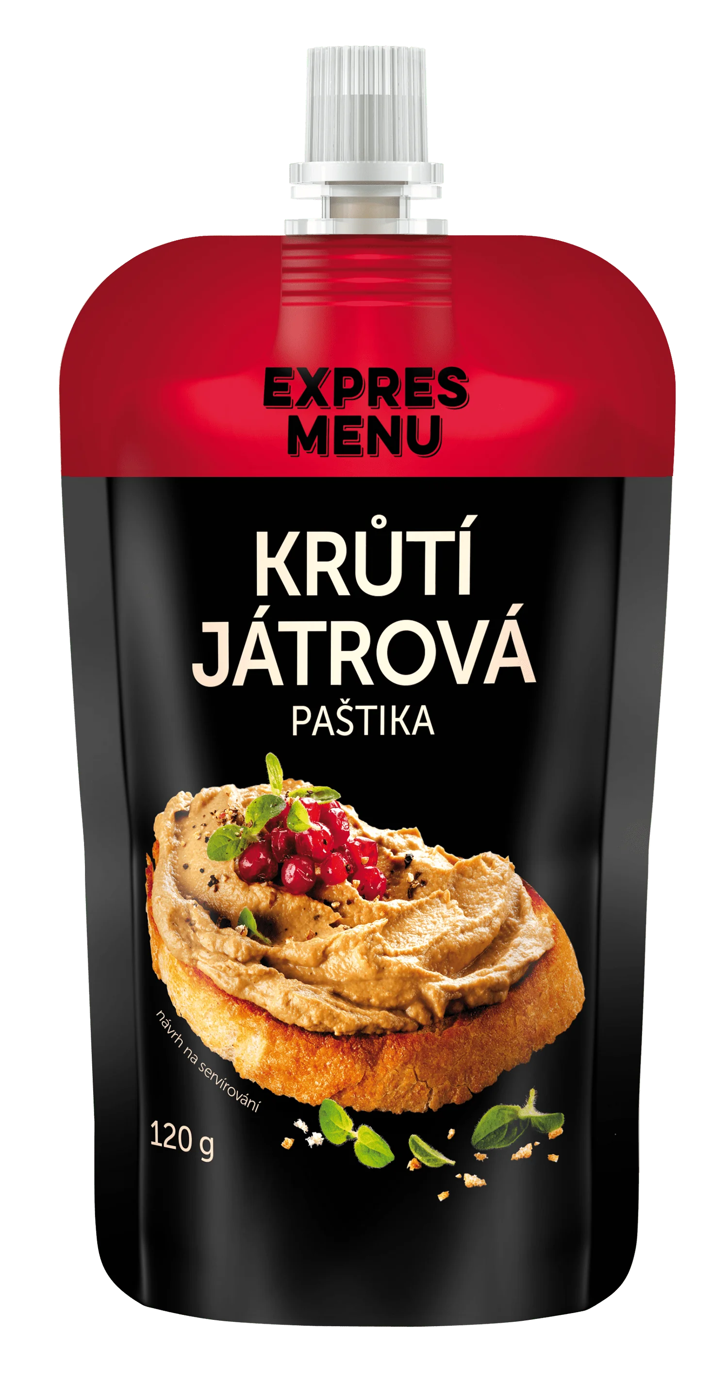 EXPRES MENU Paštika krůtí 120 g (1 porce)