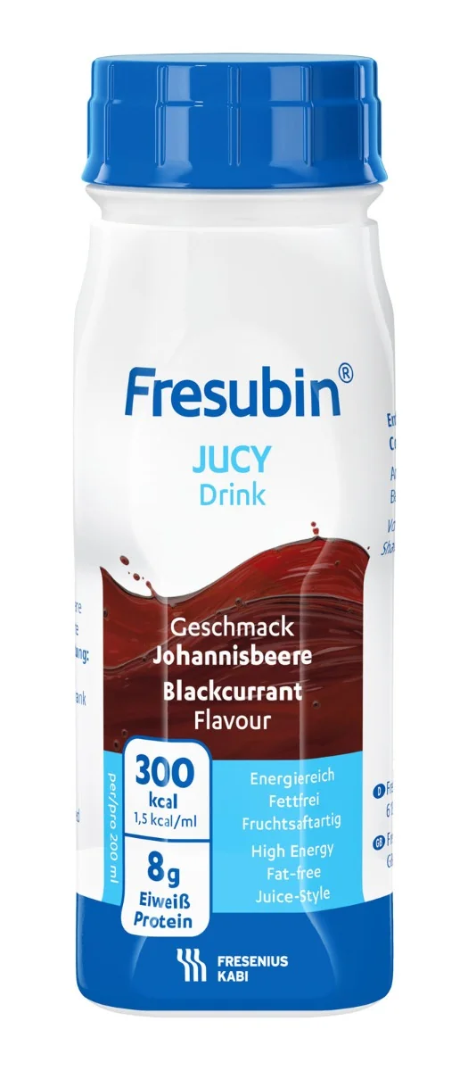 Fresubin Jucy DRINK Černý rybíz 4x200 ml