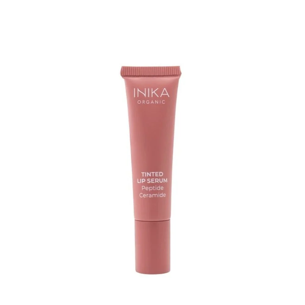 Inika Organic Tónované sérum na rty s peptidy a ceramidy Peony 10 ml