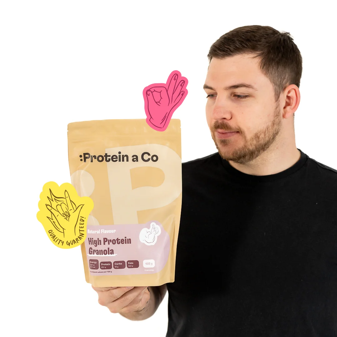 Protein&Co Granola high protein, 400 g Bez příchutě