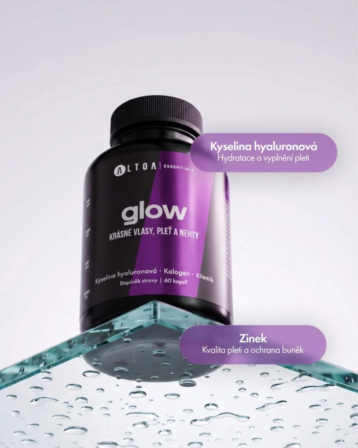 Altoa Essentials GLOW Vlasy, pleť a nehty