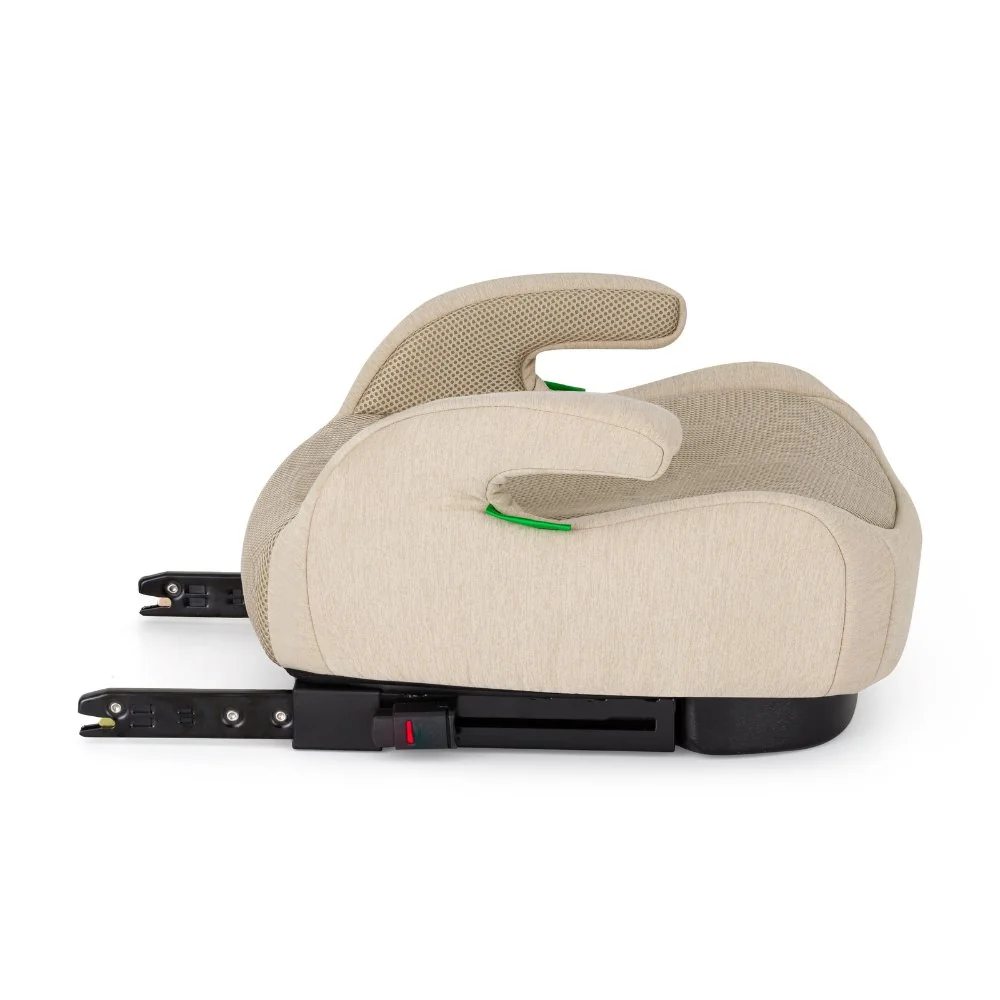 Petite&Mars Podsedák Optimus Pro i-Size Air Sage Beige 125 - 150 cm (22-36 kg)