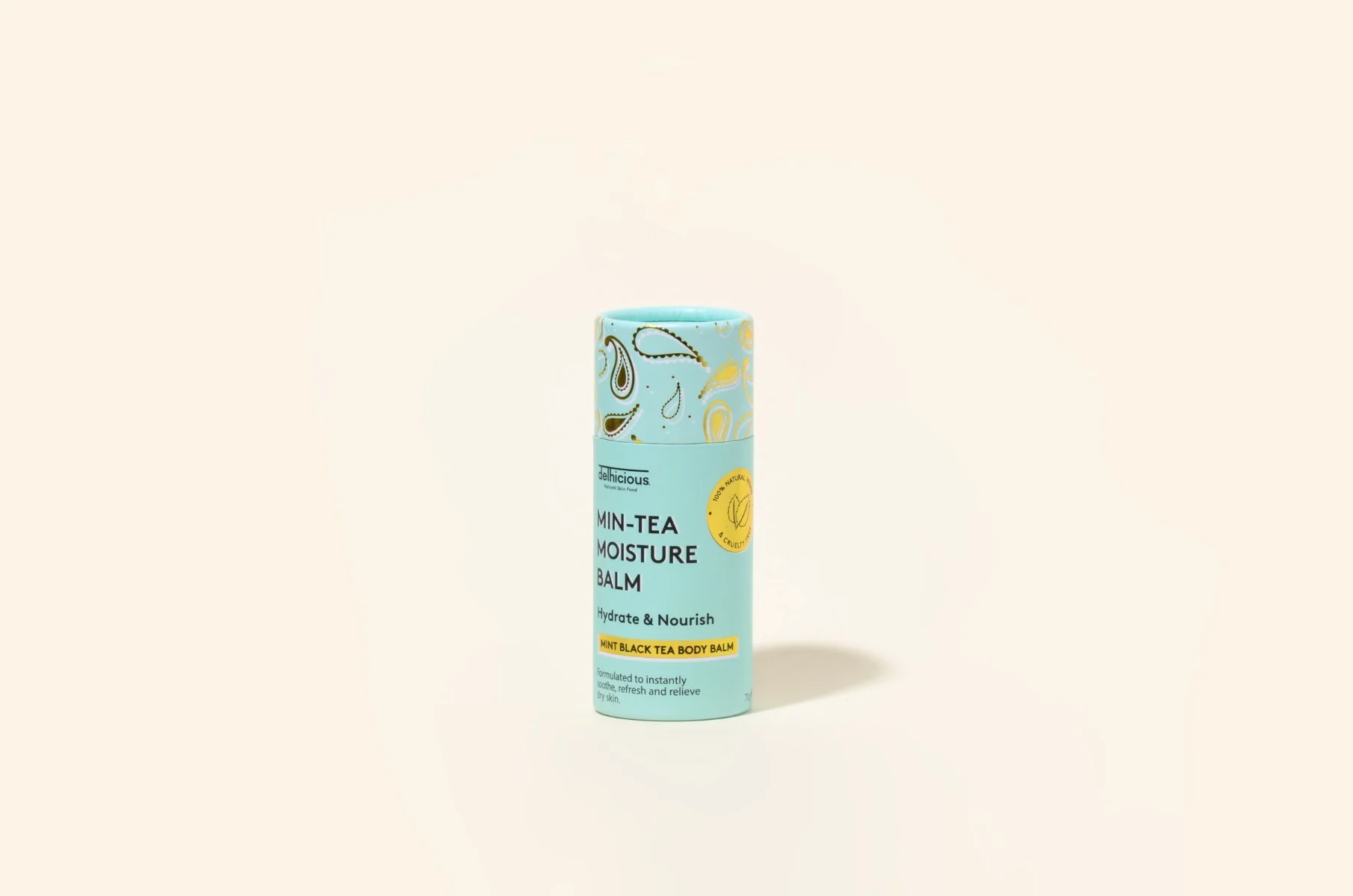Delhicious Migh-Tea Moisture Body Balm Mint tělový balzám 70 g