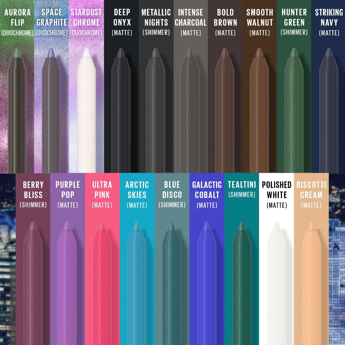 Maybelline Tattoo Liner Gel Pencil odstín 823 Aurora Flip gelová tužka na oči 1,3 g