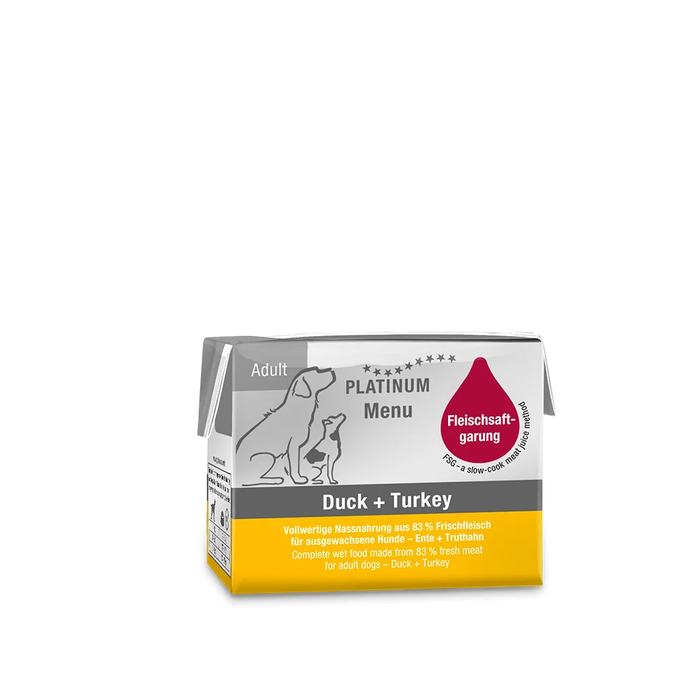 Platinum Menu Duck + Turkey - Kachna + Krocan 90 g 