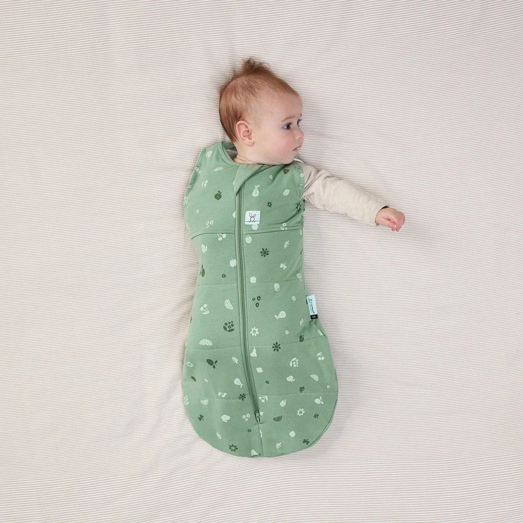 Ergopouch Zavinovačka a vak na spaní 2v1 Cocoon Sweet Orchard 0-3 m, 3-6 kg, 2,5 tog