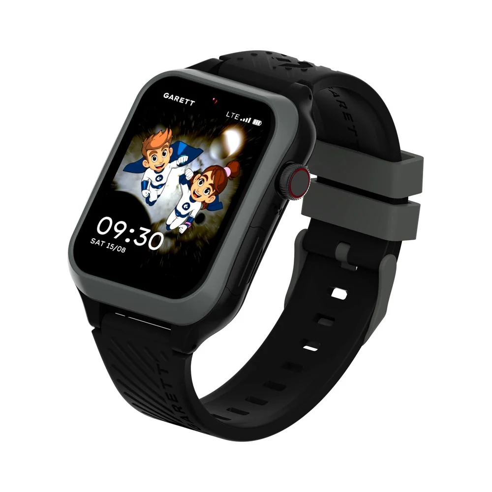 Garett Kids Essa 2 AI 4G dětské chytré hodinky Black