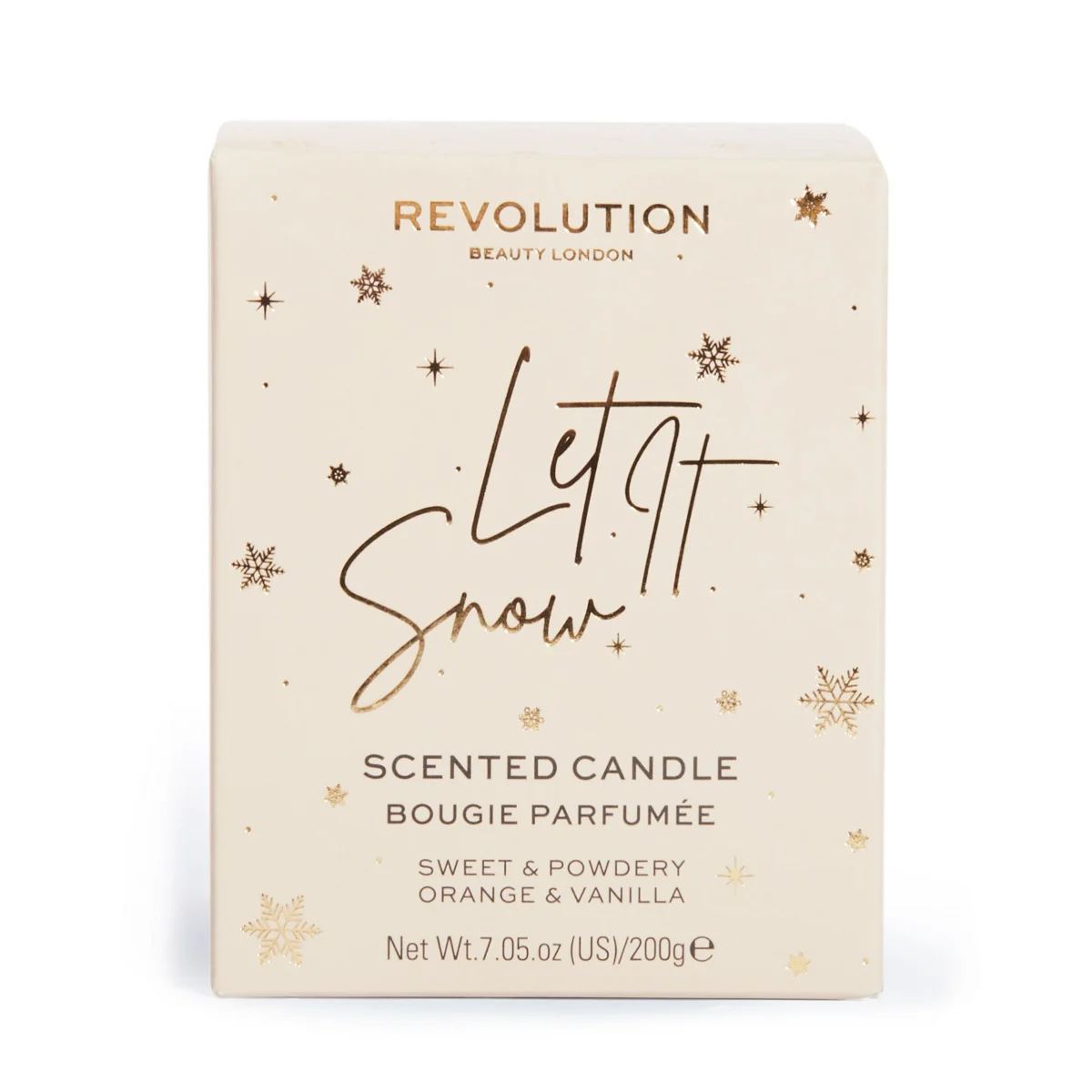 Revolution Home Let It Snow vonná svíčka 200 g