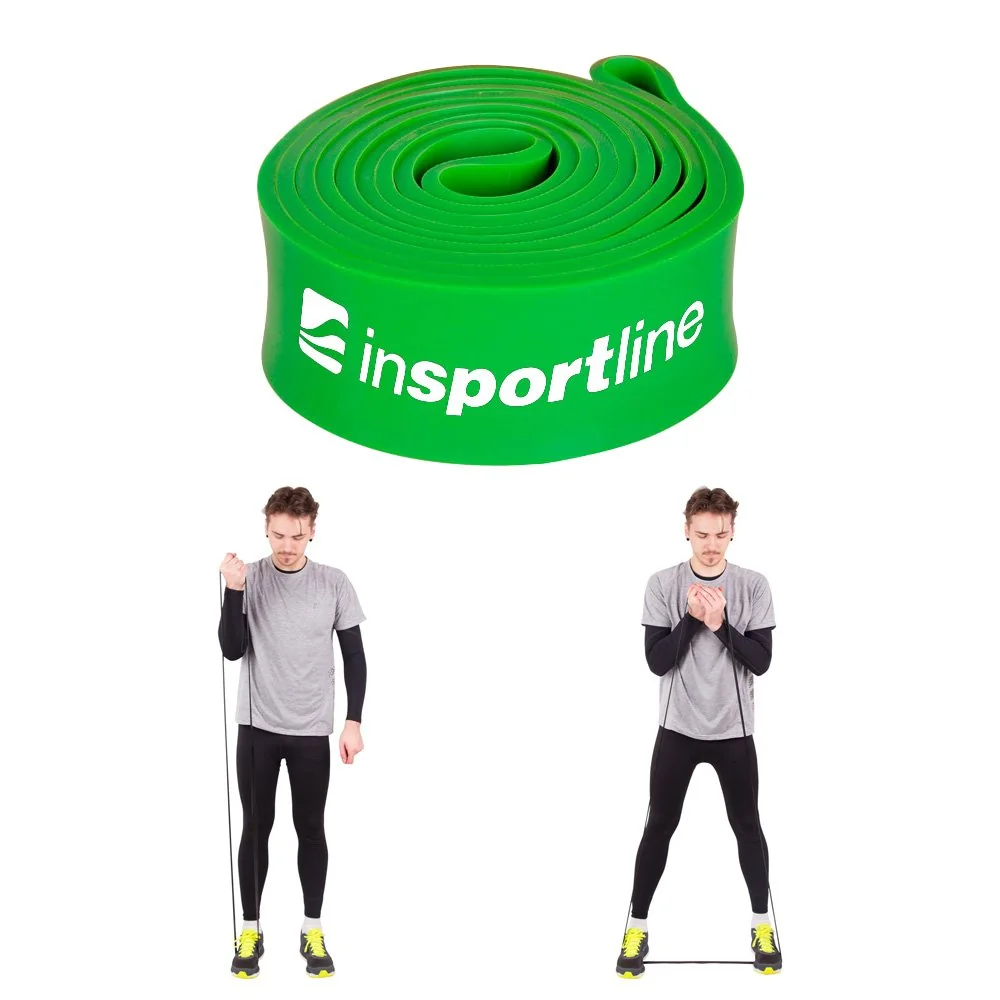 inSPORTline Posilovací guma Hangy Heavy 204x4,4 cm / 30 kg