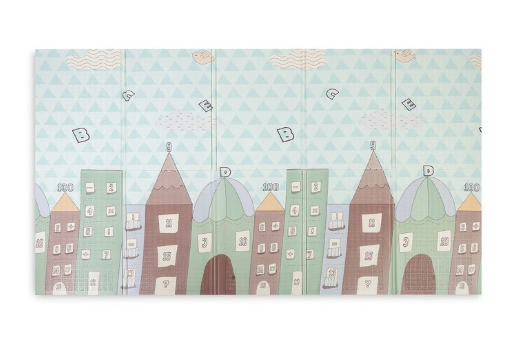 Toyz City Multifunkční pěnová podložka 200×150 cm – oboustranná, taška