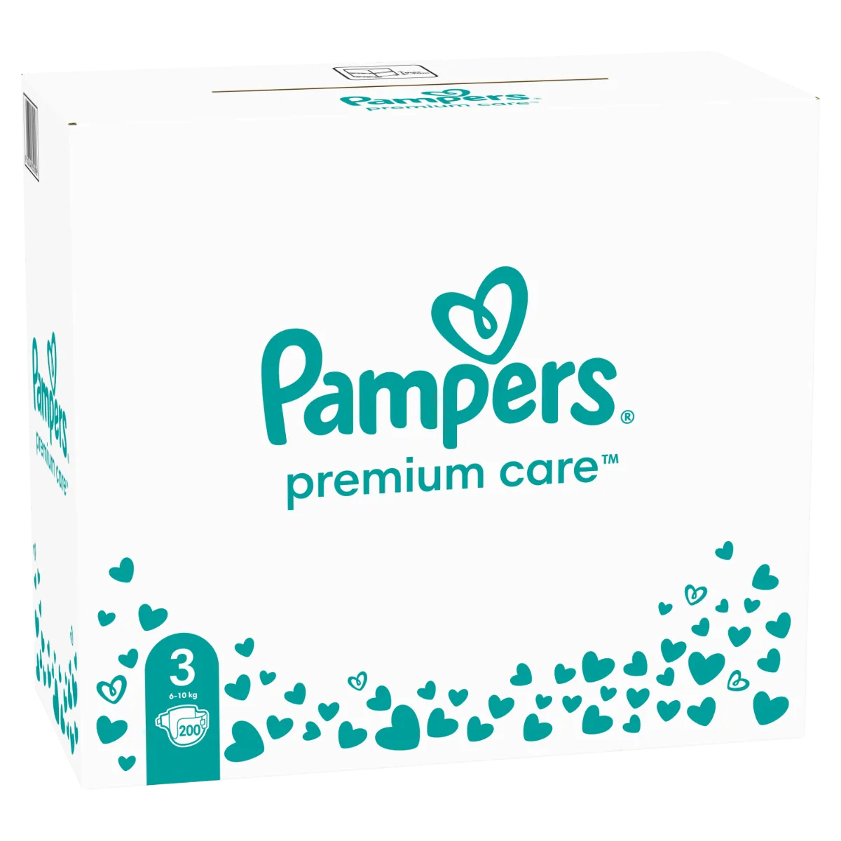 Pampers Premium Care vel. 3 6–10 kg dětské pleny 200 ks