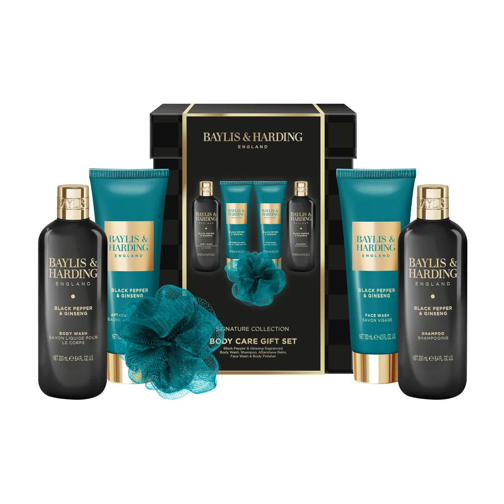Baylis & Harding Dárkový box péče o tělo pro muže Black Pepper 5 ks