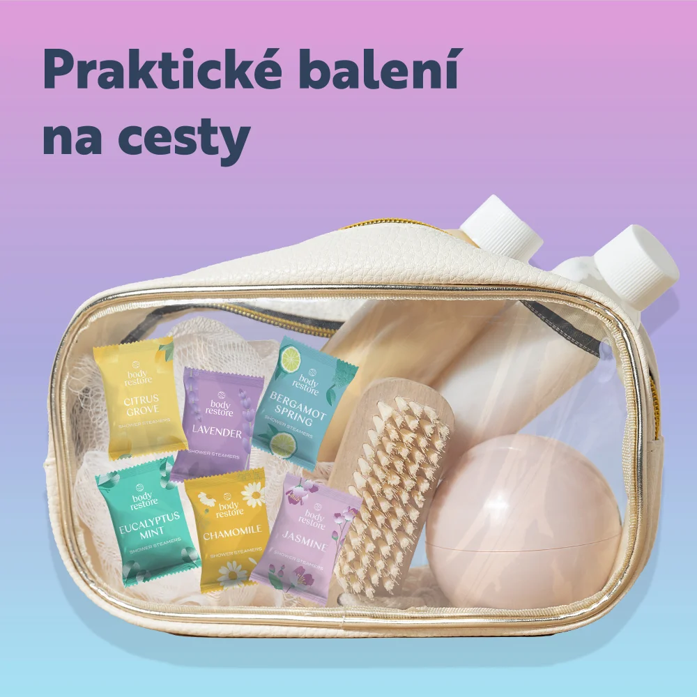 Body Restore Aromatické tablety do sprchy reset mix 6 ks