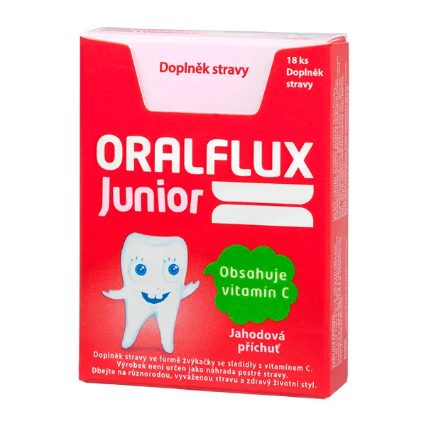 ORALFLUX Junior žvýkačky 18ks