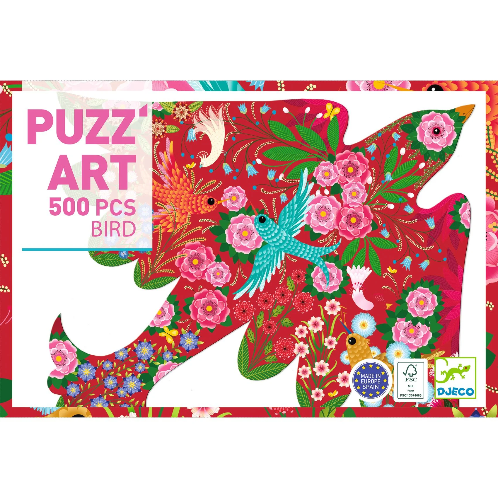 Djeco Puzzle Ptáček - 500 pcs 
