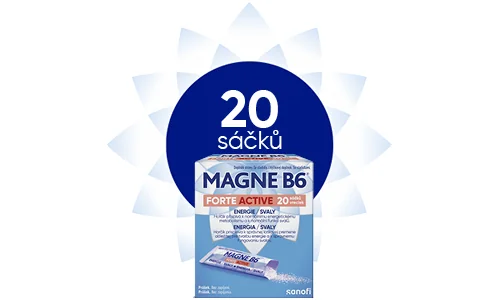 Magne B6 Forte Active 20 sáčků
