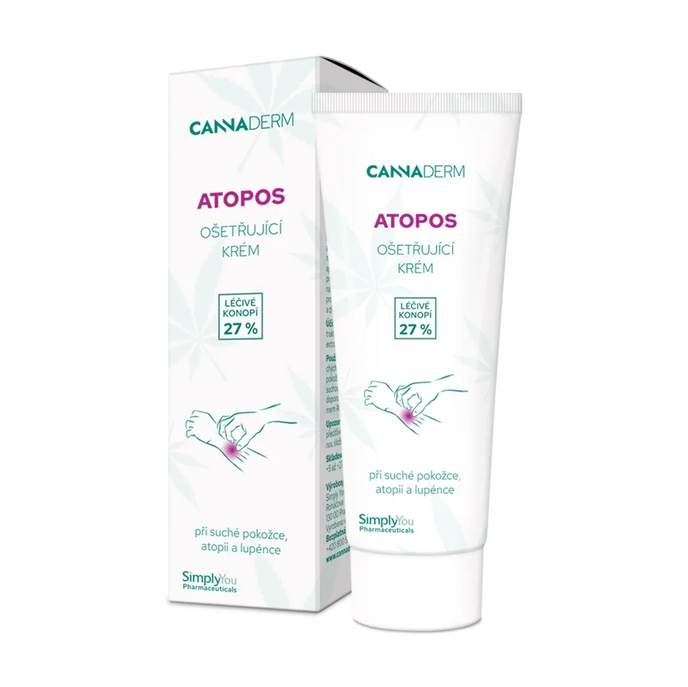 Cannaderm Atopos Ošetřující krém 75 ml
