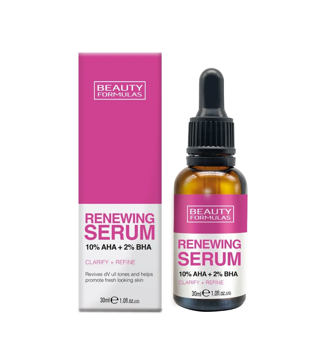 Beauty Formulas Obnovující sérum s 10% AHA + 2% BHA 30 ml