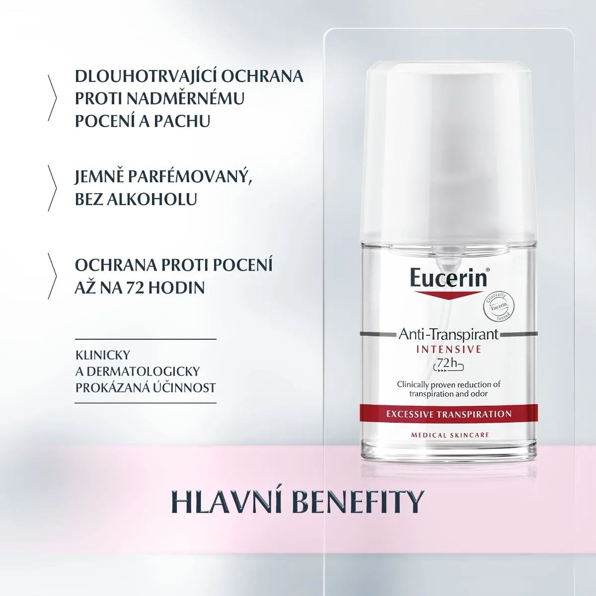 Eucerin Intenzivní antiperspirant sprej 30 ml