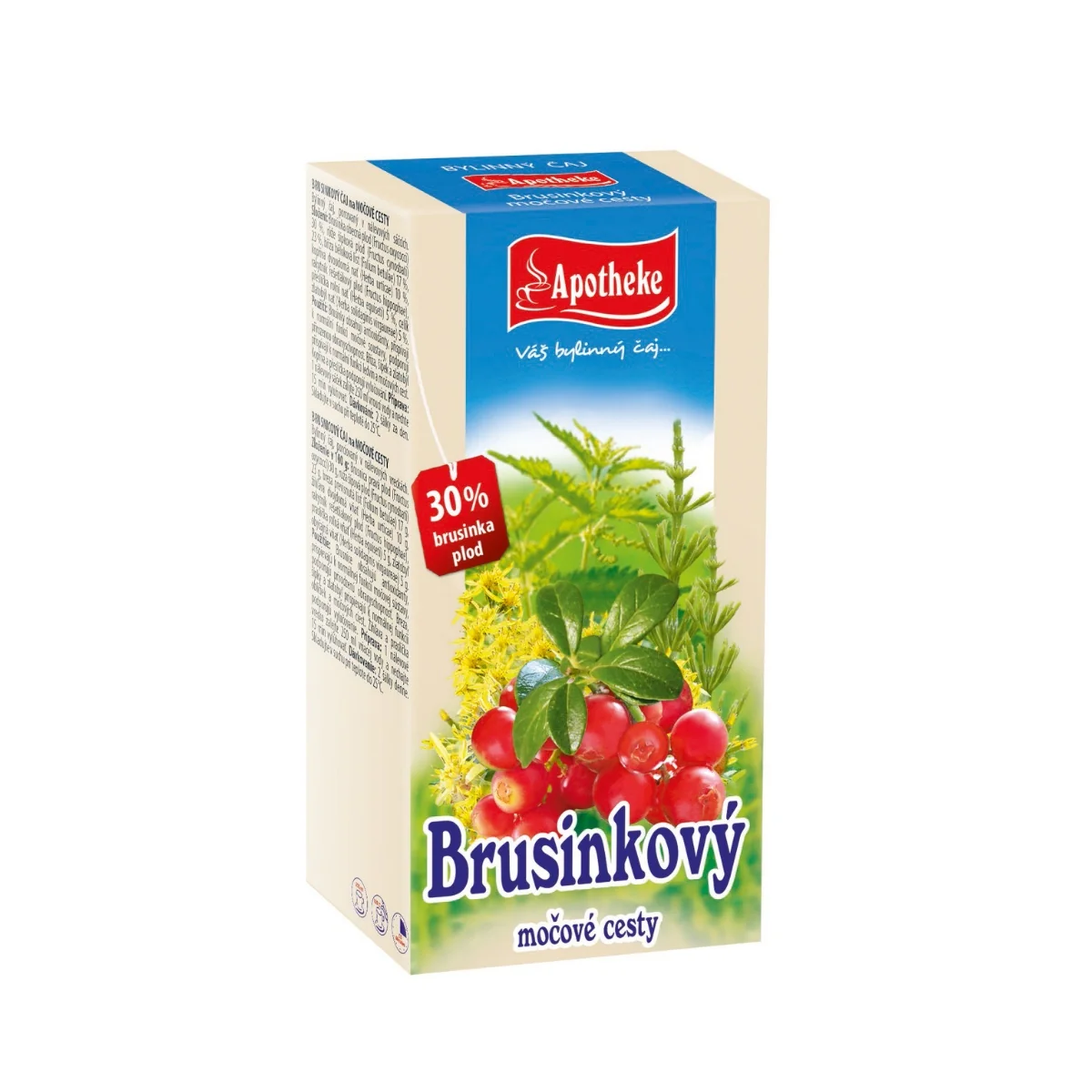 Apotheke Brusinkový čaj nálevové sáčky 20x1,5 g