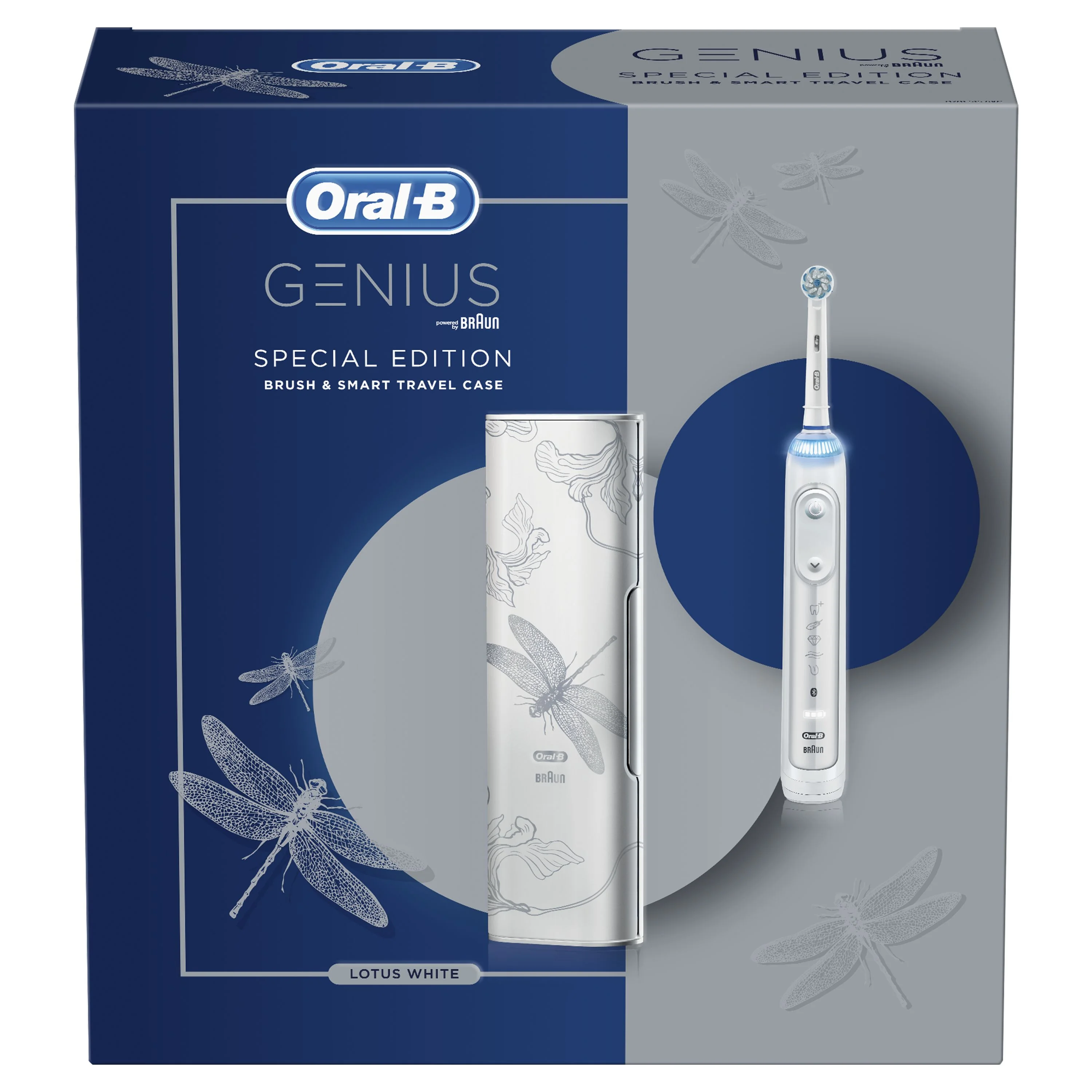 Oral-B Genius 10000N Special Edition Lotus White elektrický zubní kartáček