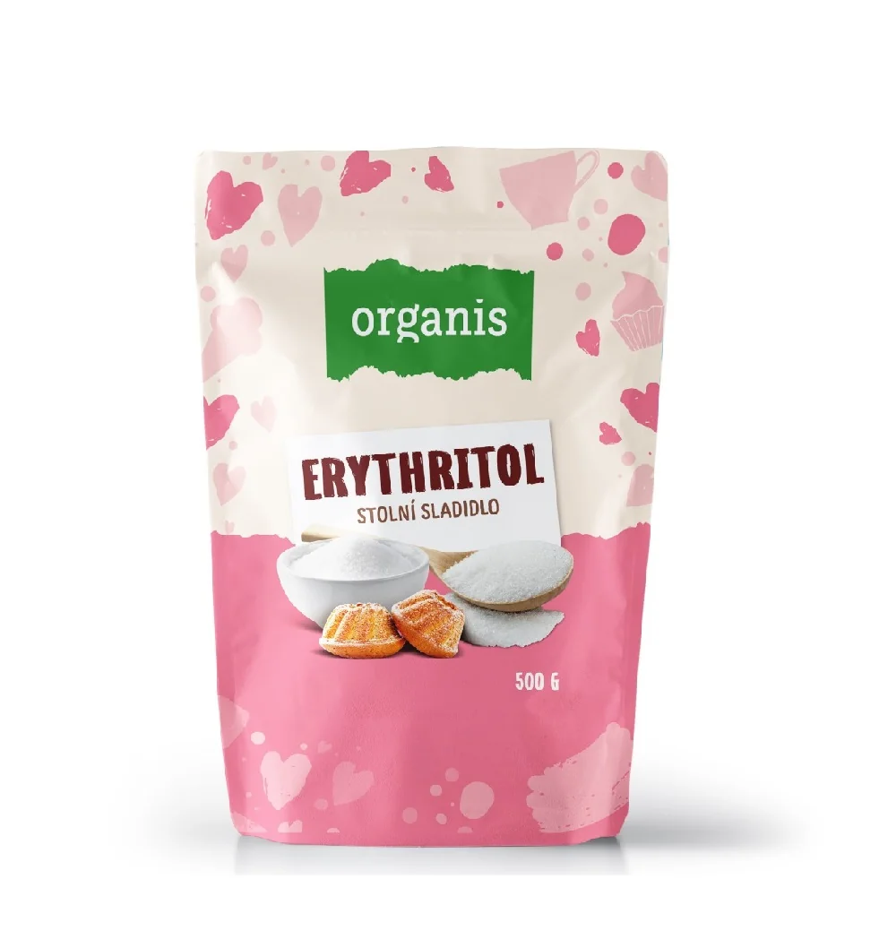 Organis Erythritol stolní sladidlo 500 g