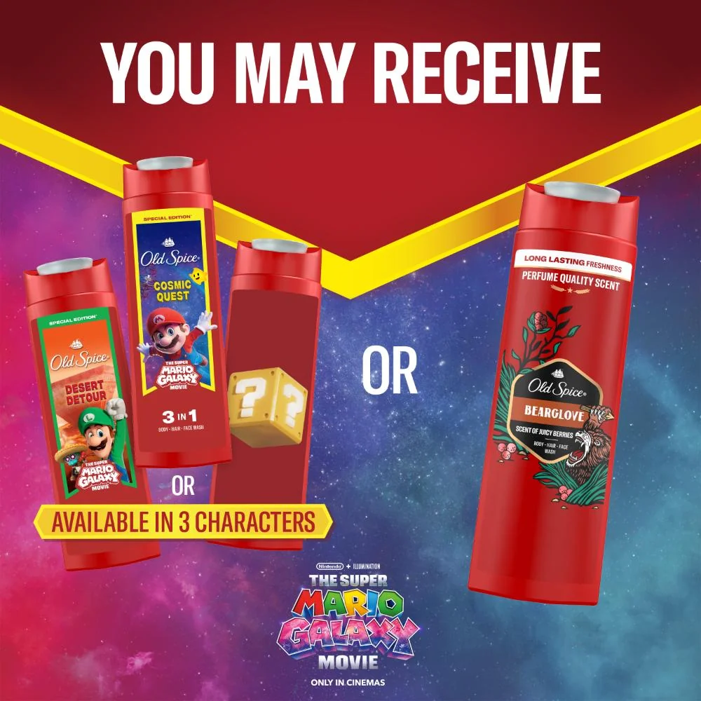 Old Spice Bearglove Pánský sprchový gel a šampon 400 ml