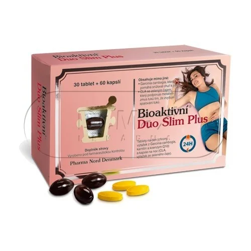 Bioaktivní Duo Slim PLUS 60 kapslí + 30 tablet