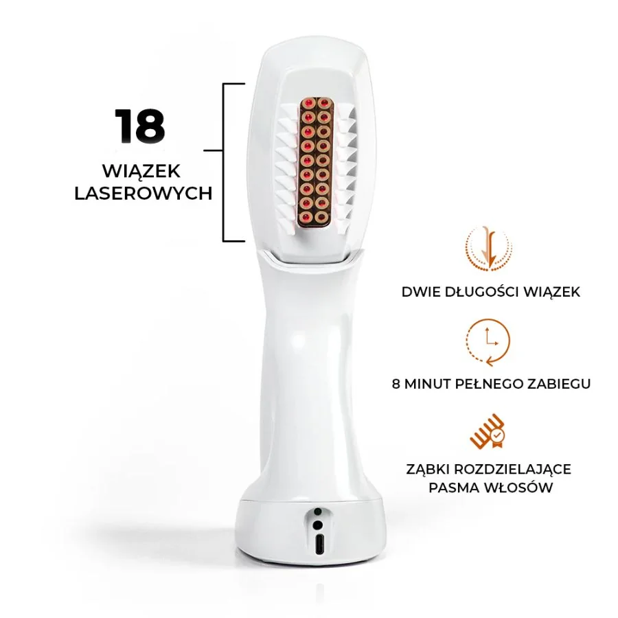 HairMax Laserový hřeben Dual Action 18 laserů