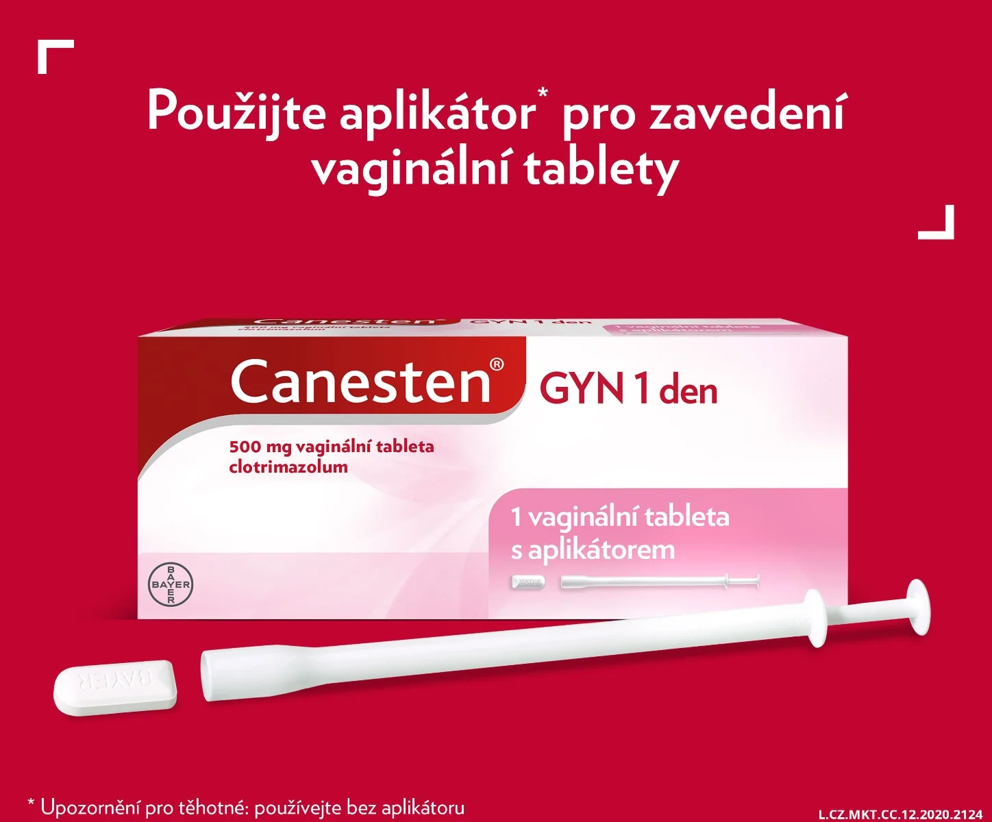 Canesten GYN 1 DEN 1 vaginální tableta