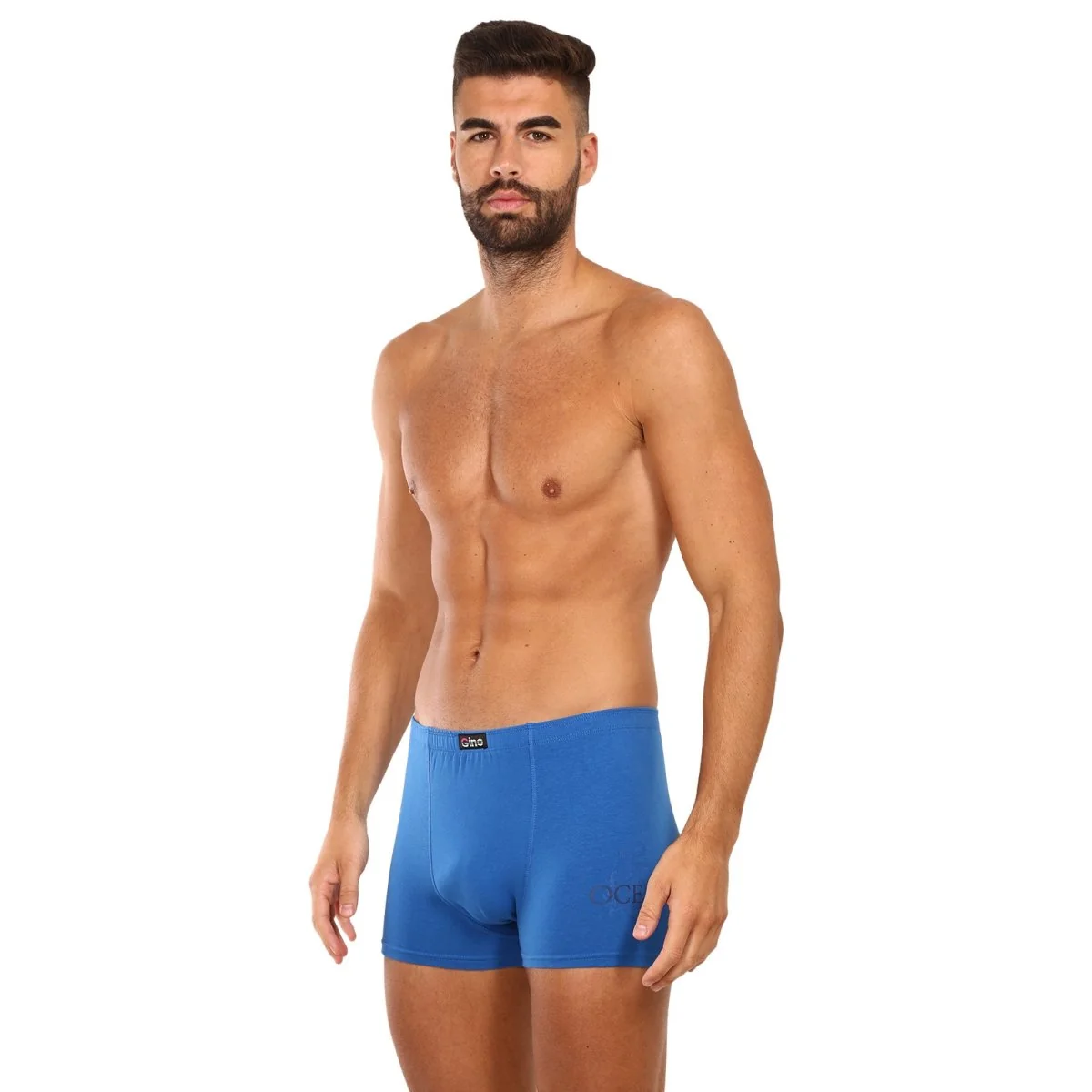 Gino Pánské boxerky modré (73115) L