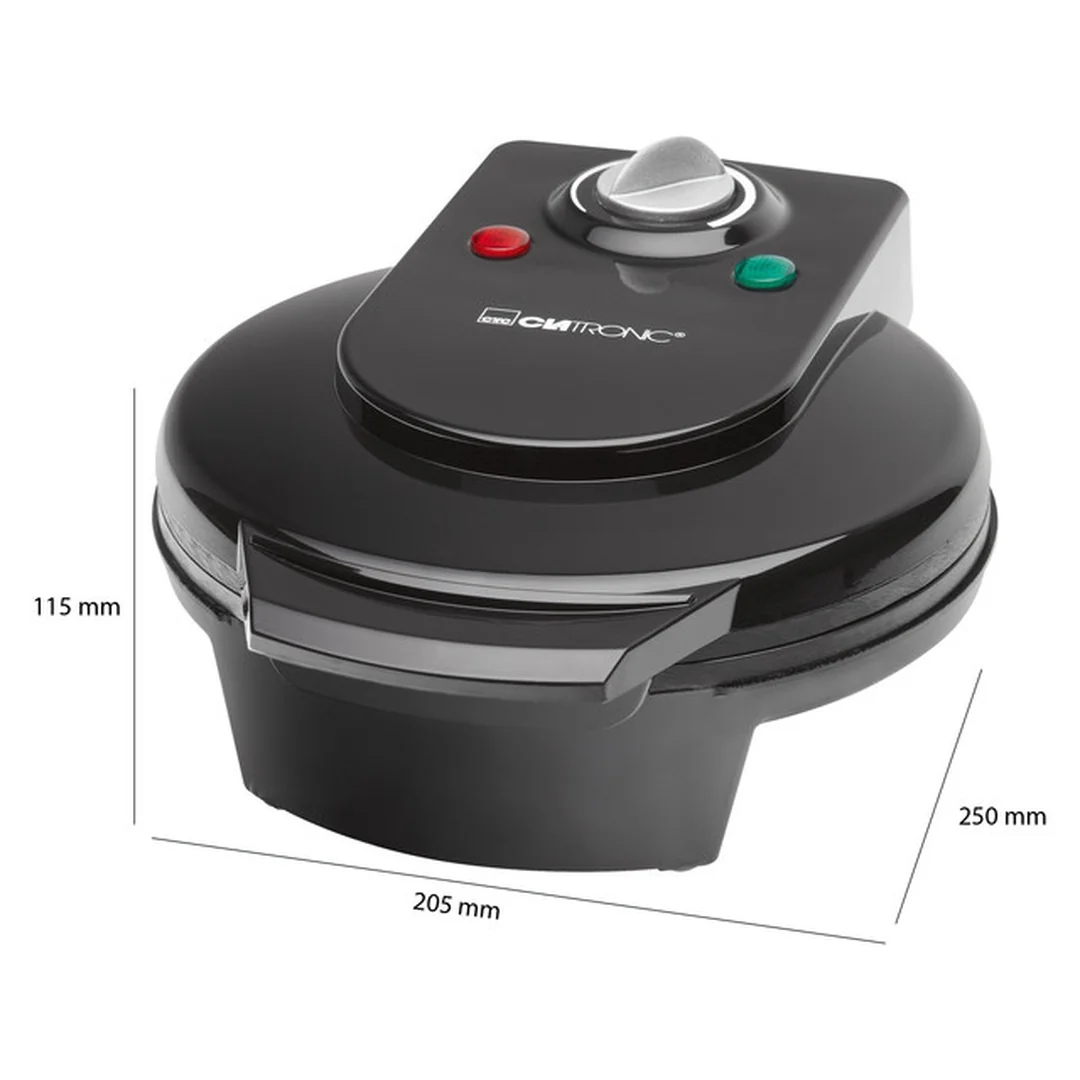 CLATRONIC WA 3491 vaflovač černý srdíčka