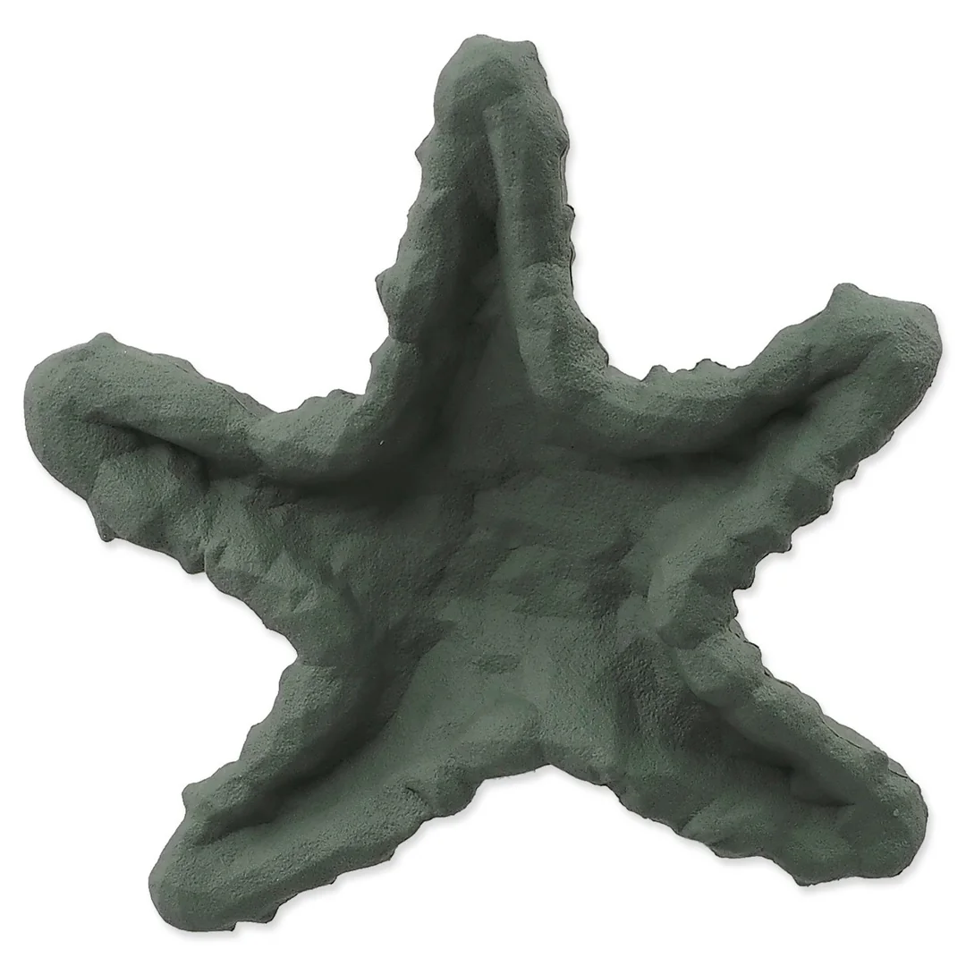 Dog Fantasy Hračka Sea NaturalToy hvězdice guma zelená 15cm