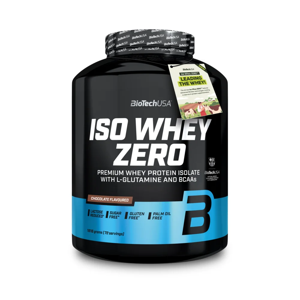 BioTech USA Iso Whey Zero 1816 g čokoláda