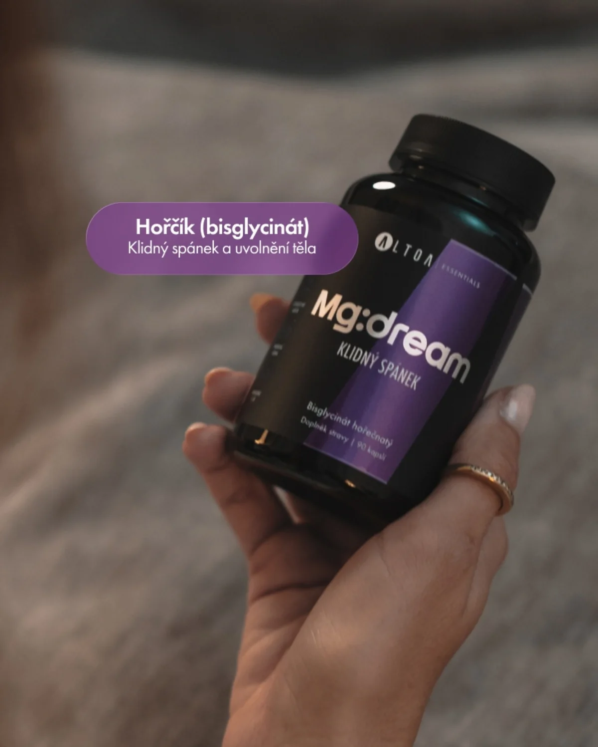 Altoa Essentials Mg:DREAM - Magnesium Bisglycinát Klidný spánek