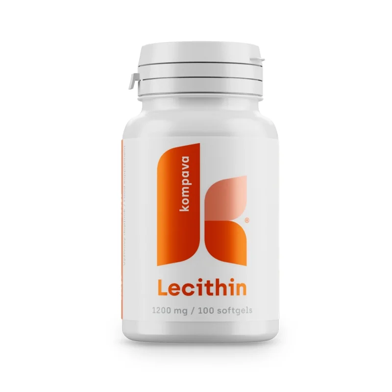 KOMPAVA Lecitin 1200mg/100kapslí