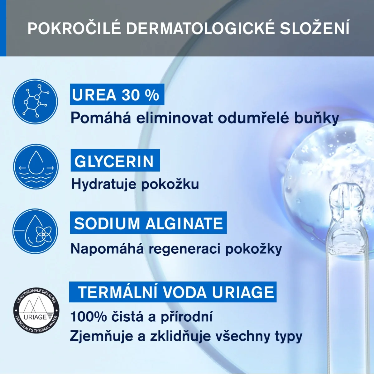 Uriage Kératosane 30 gel-krém 40 ml